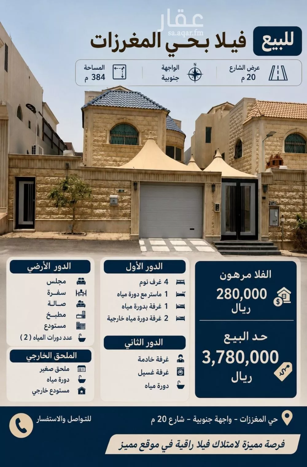 4 bedroom villa in Al Mughrizat, Riyadh