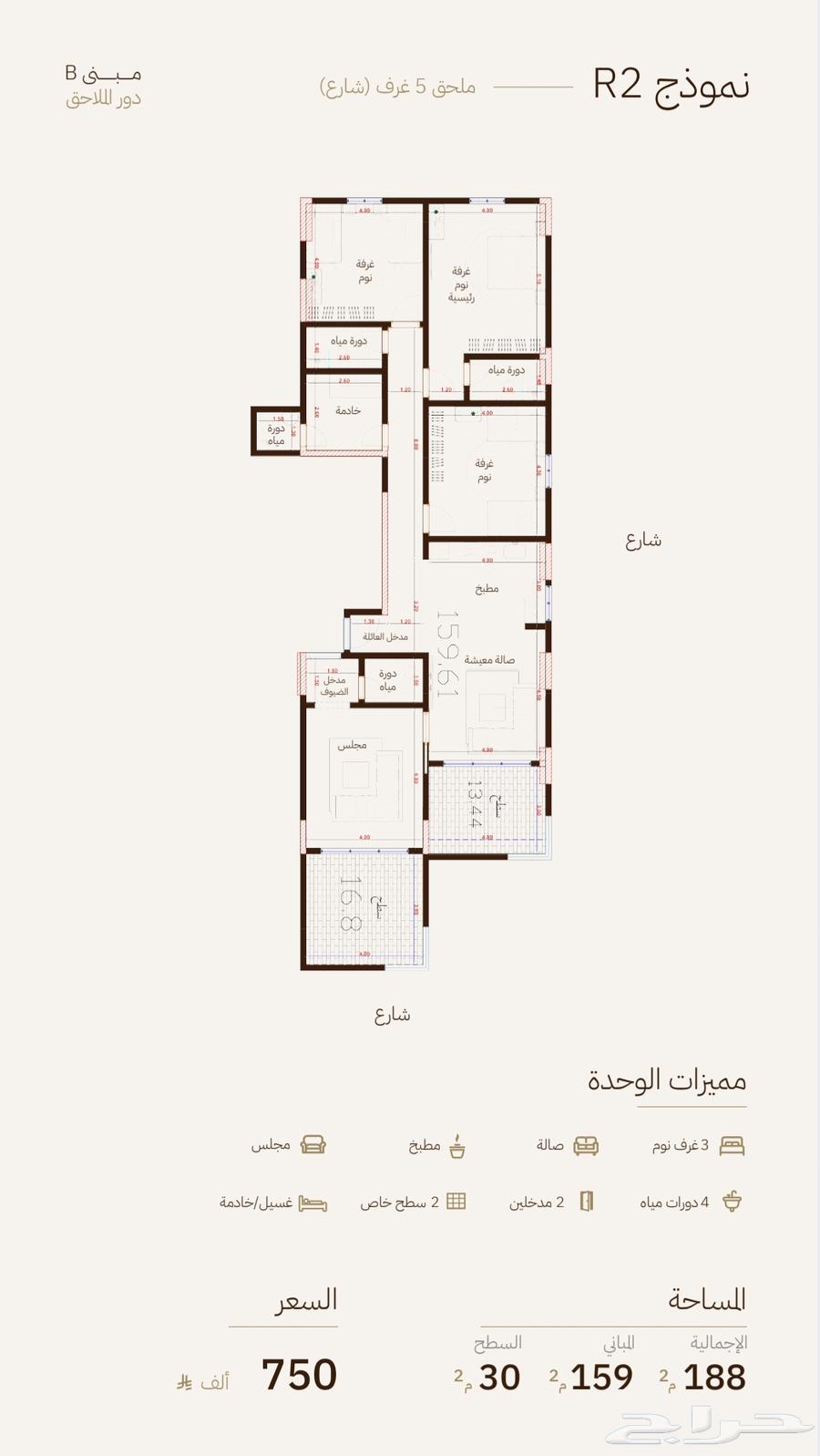 4 bedroom apartment in Al Rehab, Jeddah 7