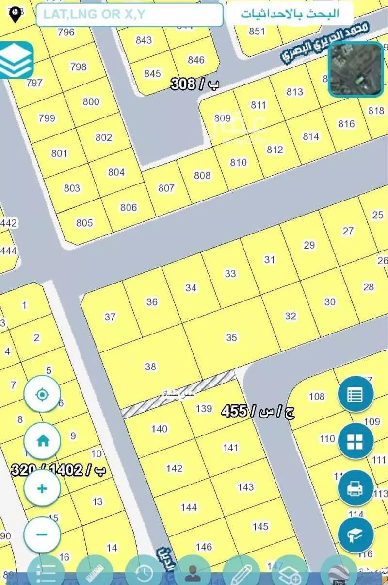 أرض 450 م² في المنارات 3