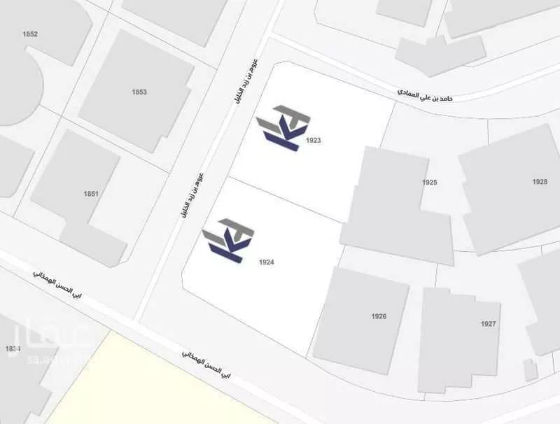 652 sqm land in Al Basateen 2