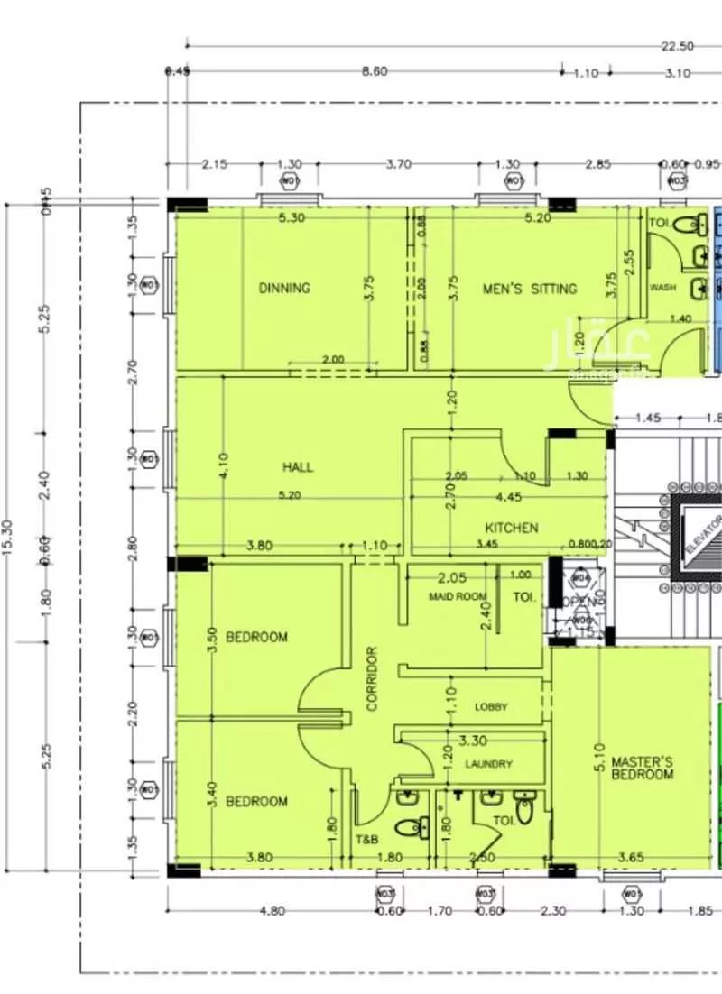 3 bedroom apartment in Hajar, Eastern Province 2