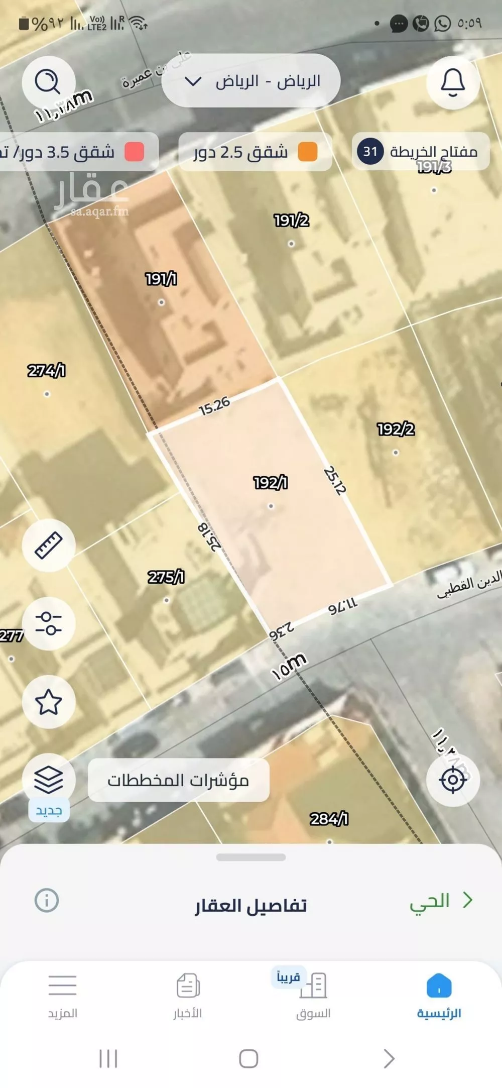 land in Ar Rafiah, Riyadh 2