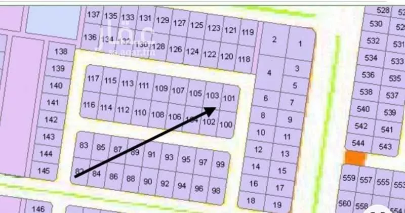 310 sqm land in Az Zomorod 2
