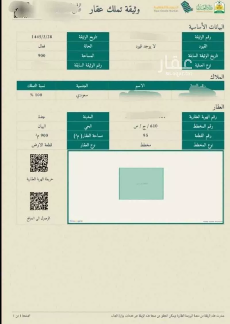 900 sqm land in Jeddah 2