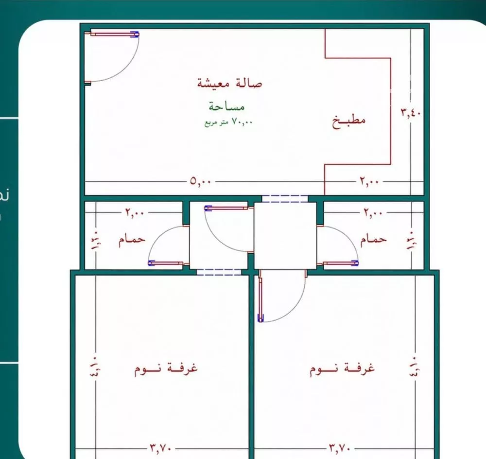 2 bedroom apartment in Al Bawadi, Jeddah 6