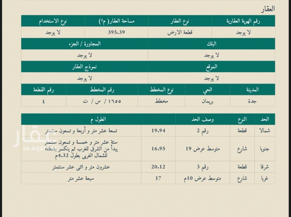 land in Bryman, Jeddah 2