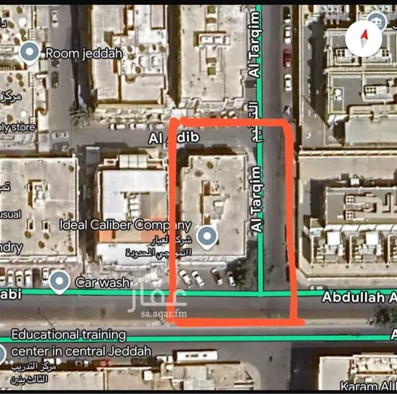 864 sqm land in Al Aziziyah 2