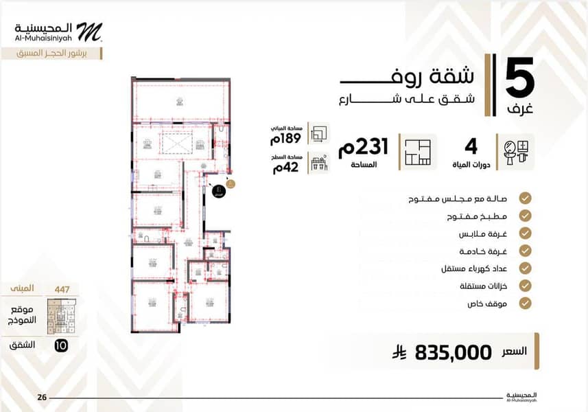 apartment in Al Nuzhah, Jeddah 6