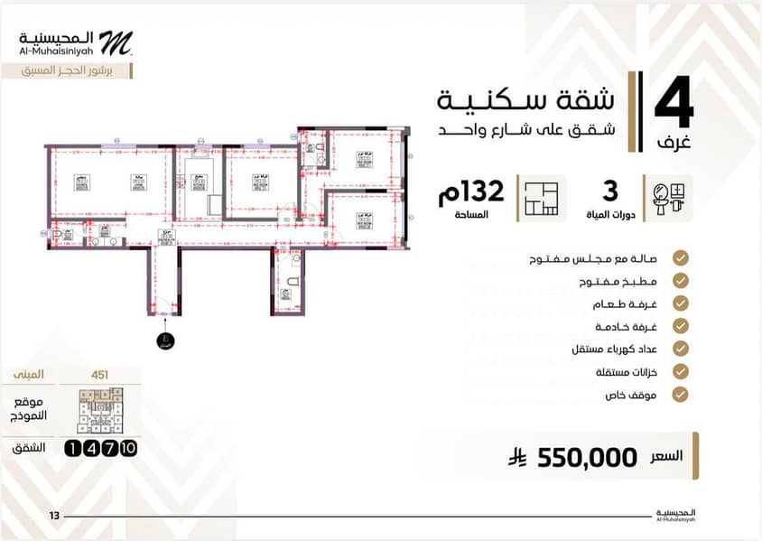 apartment in Al Nuzhah, Jeddah 14