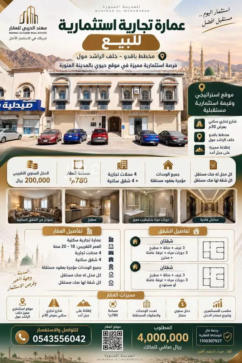 16 bedroom building in Shathah, Madinah