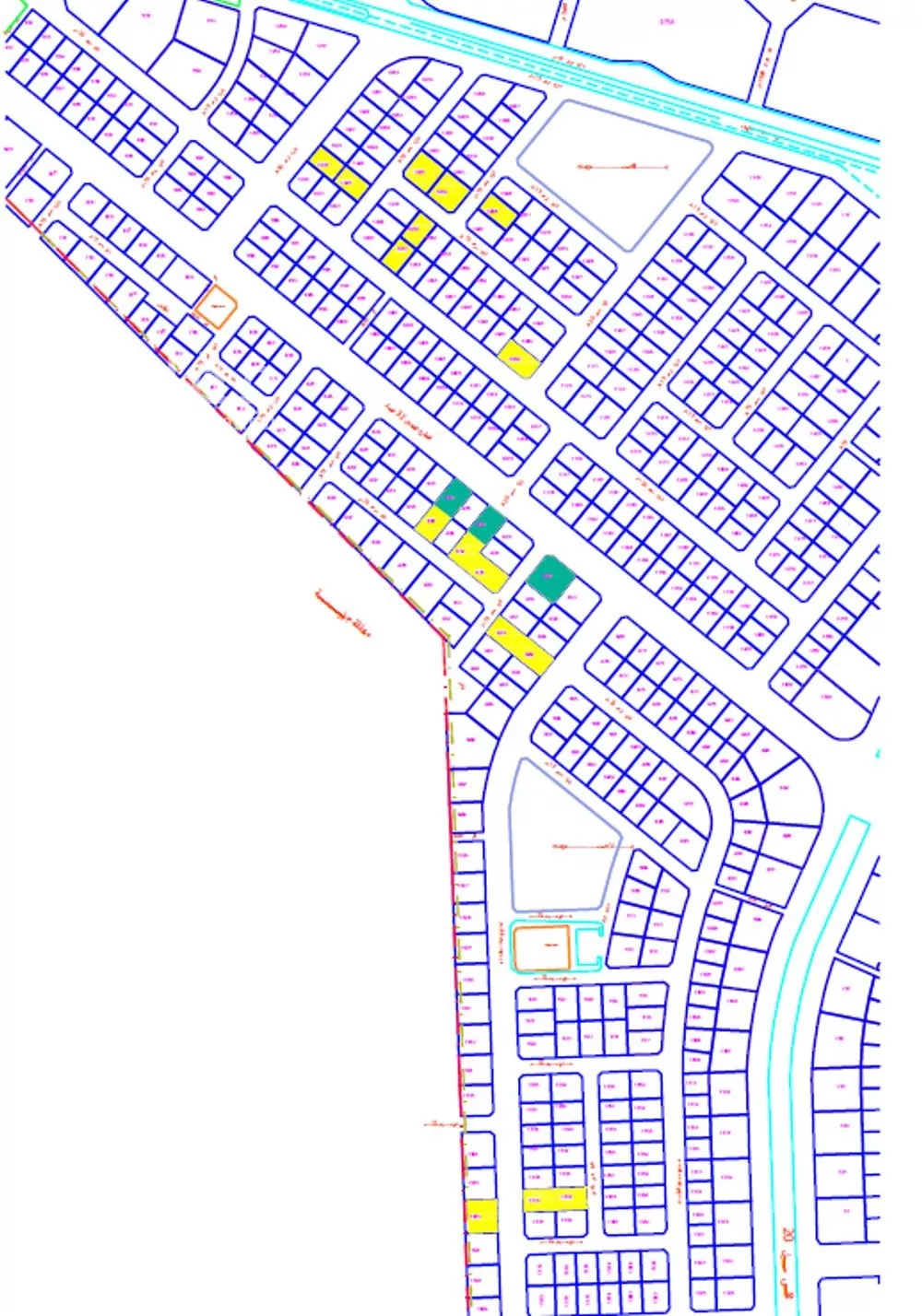 584 sqm land in Al Naseem 2