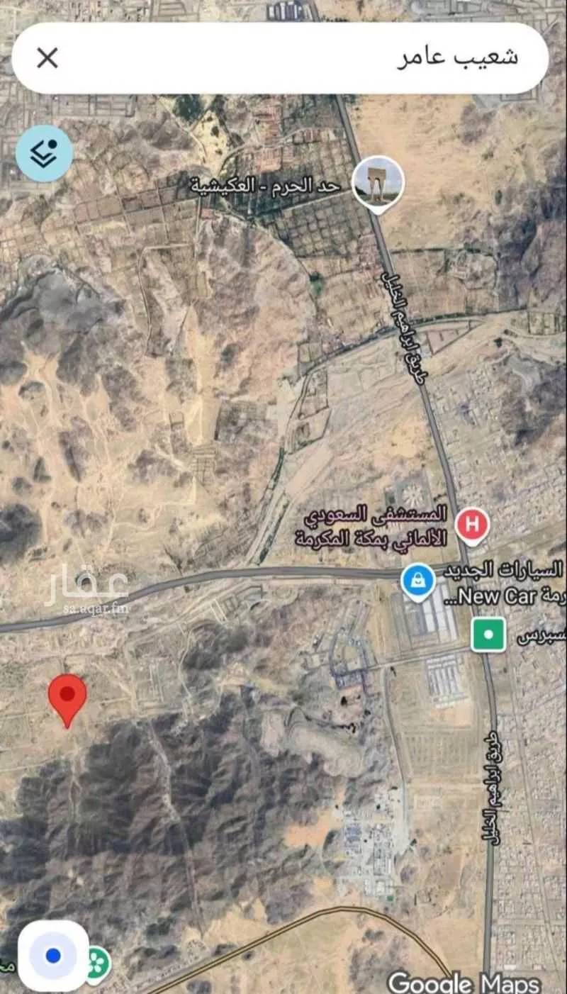 623 sqm land in Al Ukayshiyyah 8