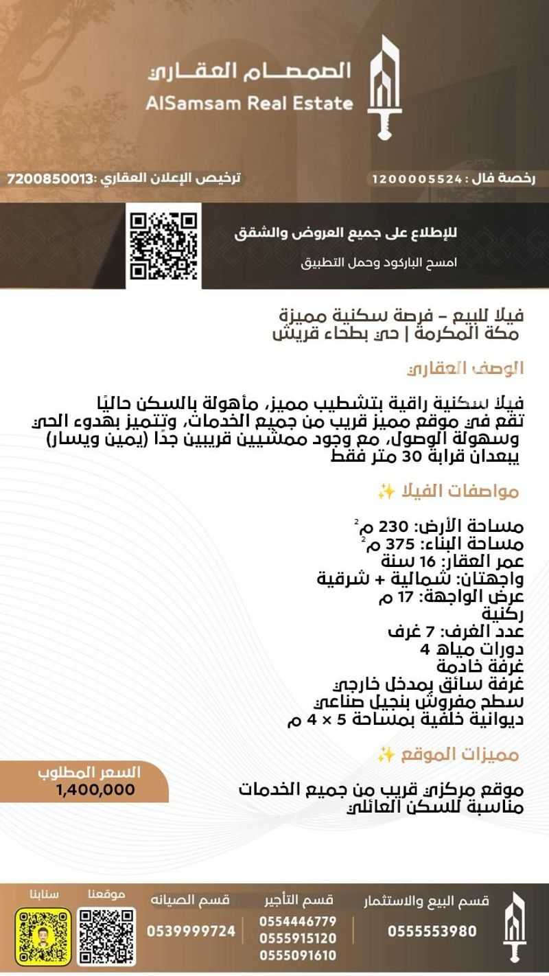 7 bedroom villa in Batha Quraysh, Makkah 2