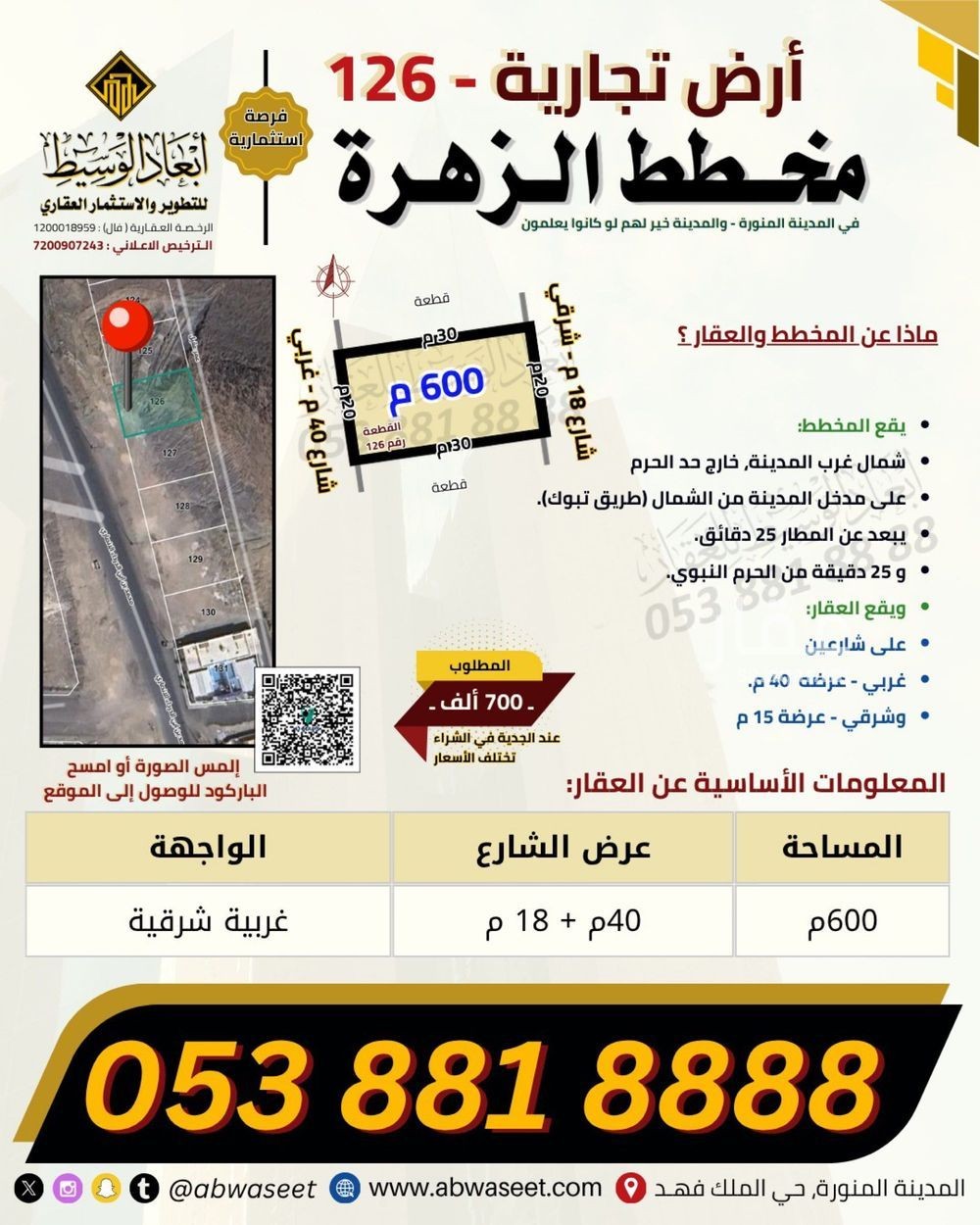 land in Al Nakheel, Madinah 2