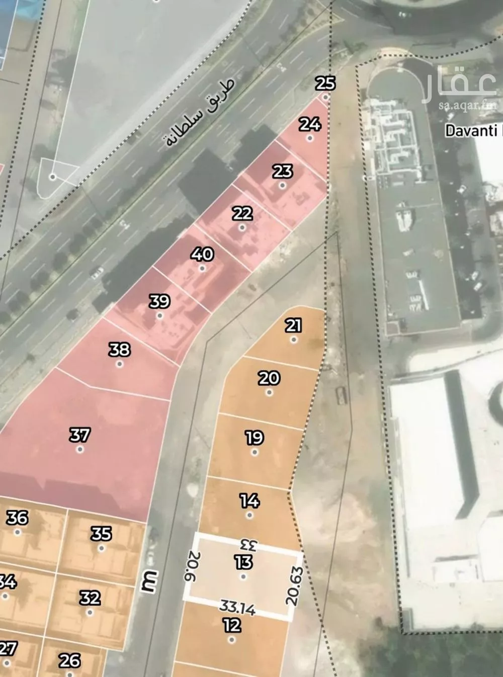 330 sqm land in Al Qiblatayn 3