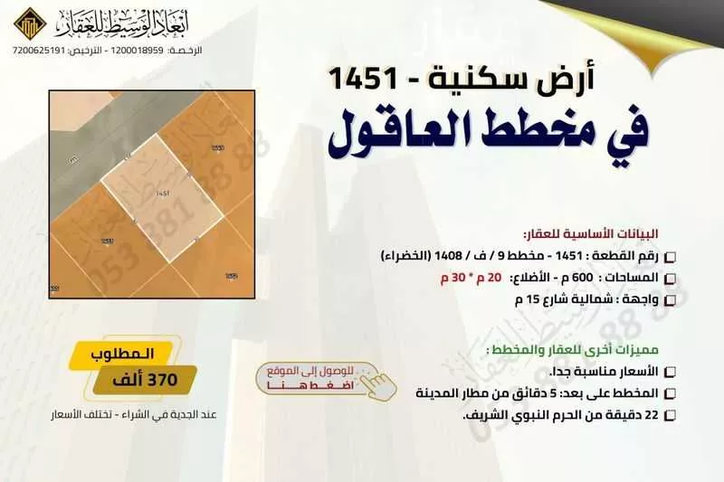 land in Al Matar, Madinah 7