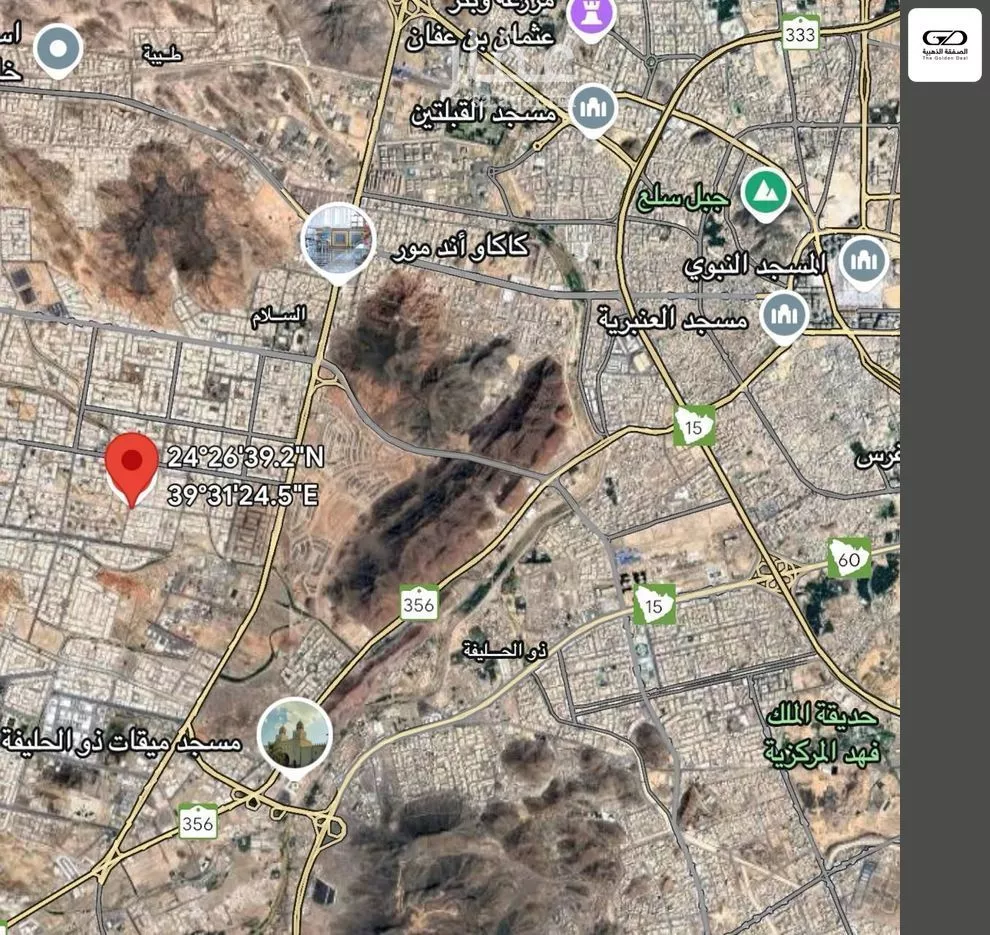 672 sqm land in Al Difa 3
