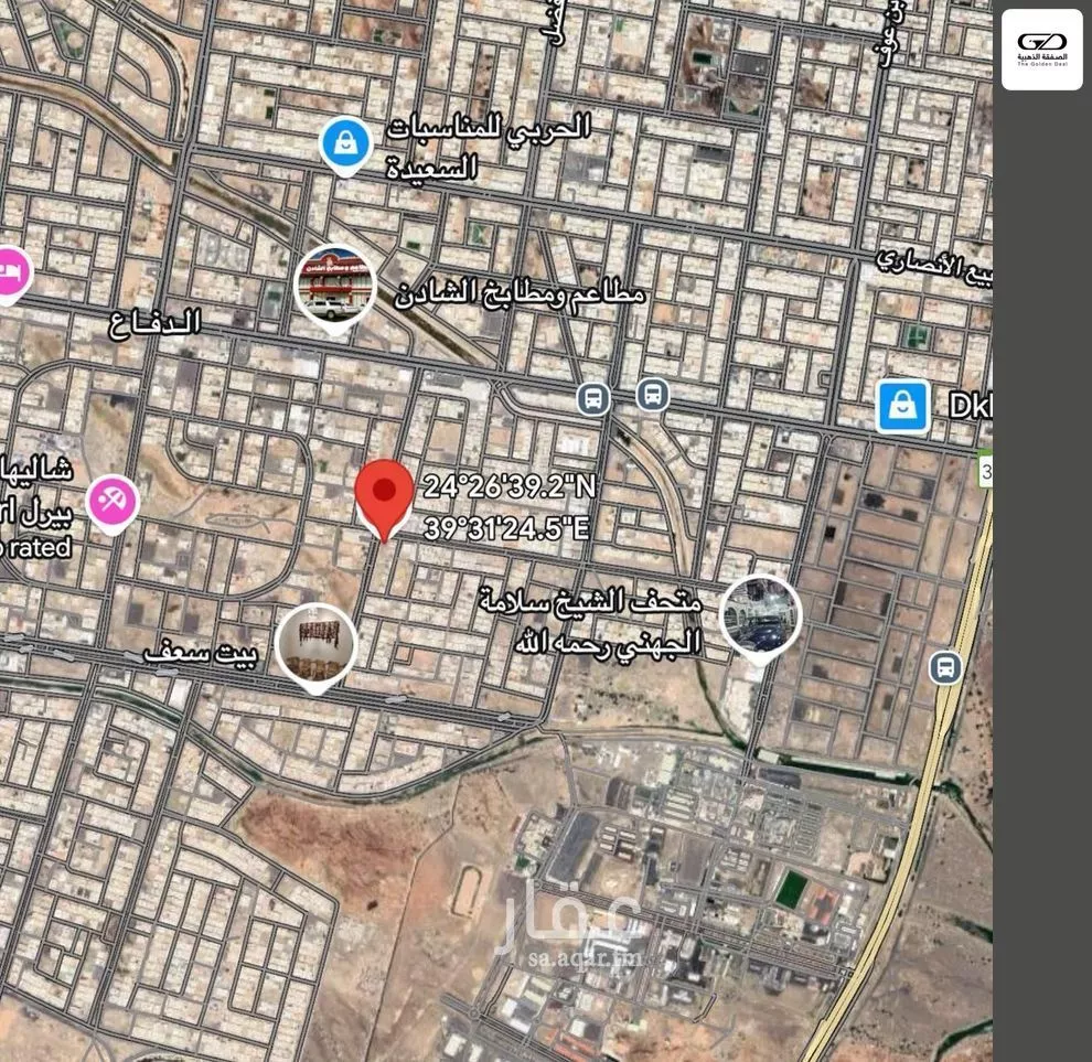 672 sqm land in Al Difa 4