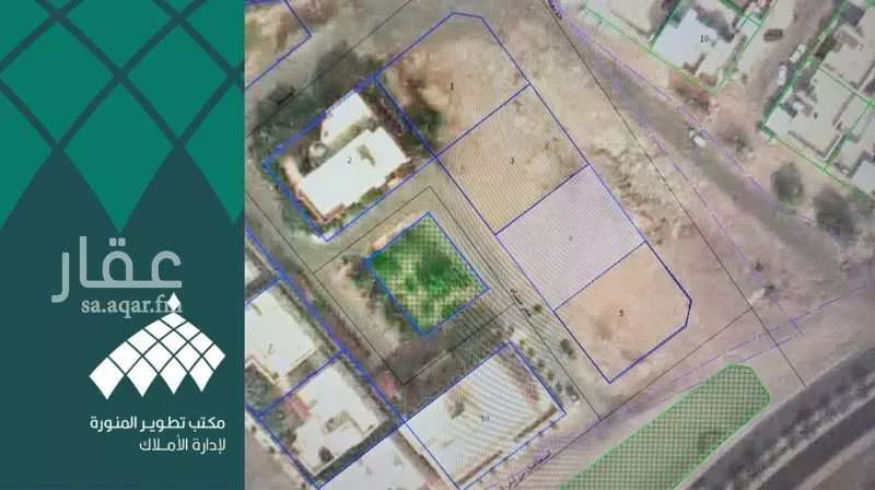 أرض 743 م² في الإسكان 3