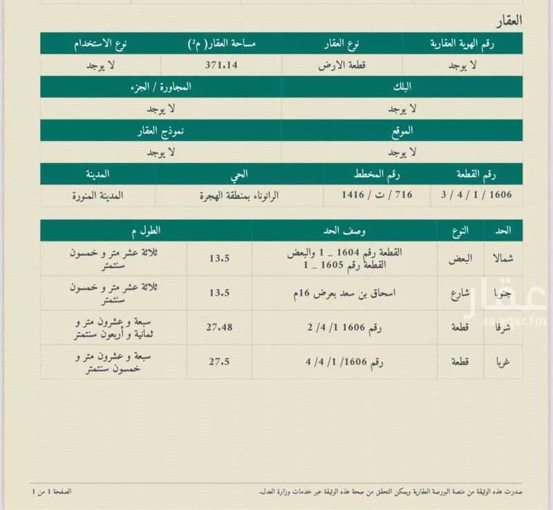 عقار  في الرانوناء، المدينة المنورة 4