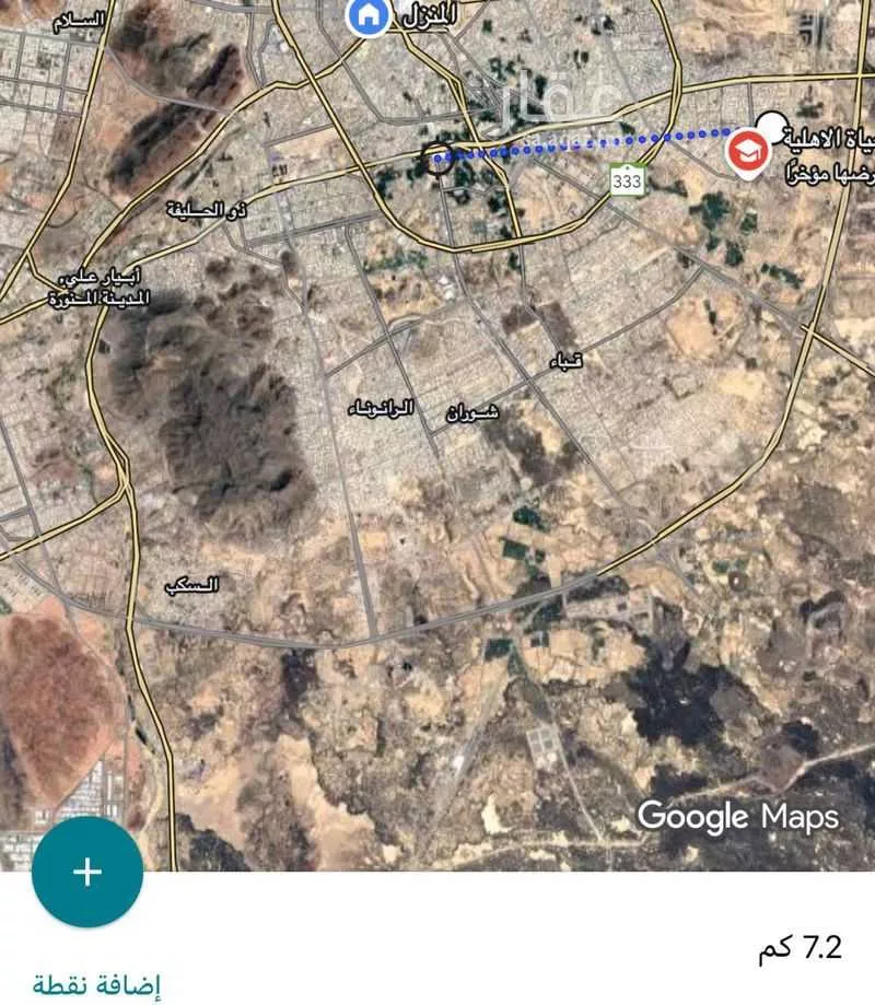 أرض 585 م² في عين الخيف 5