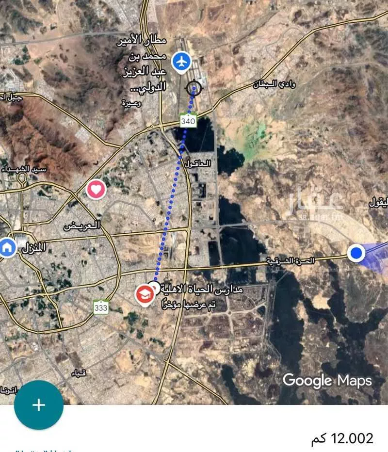 أرض 629 م² في عين الخيف 3