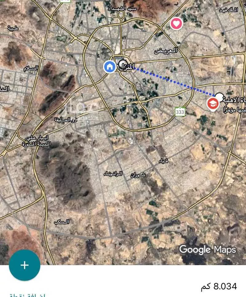 600 sqm land in Ayn Al Khayf 4