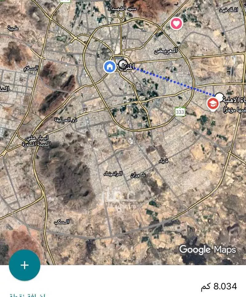 600 sqm land in Ayn Al Khayf 4