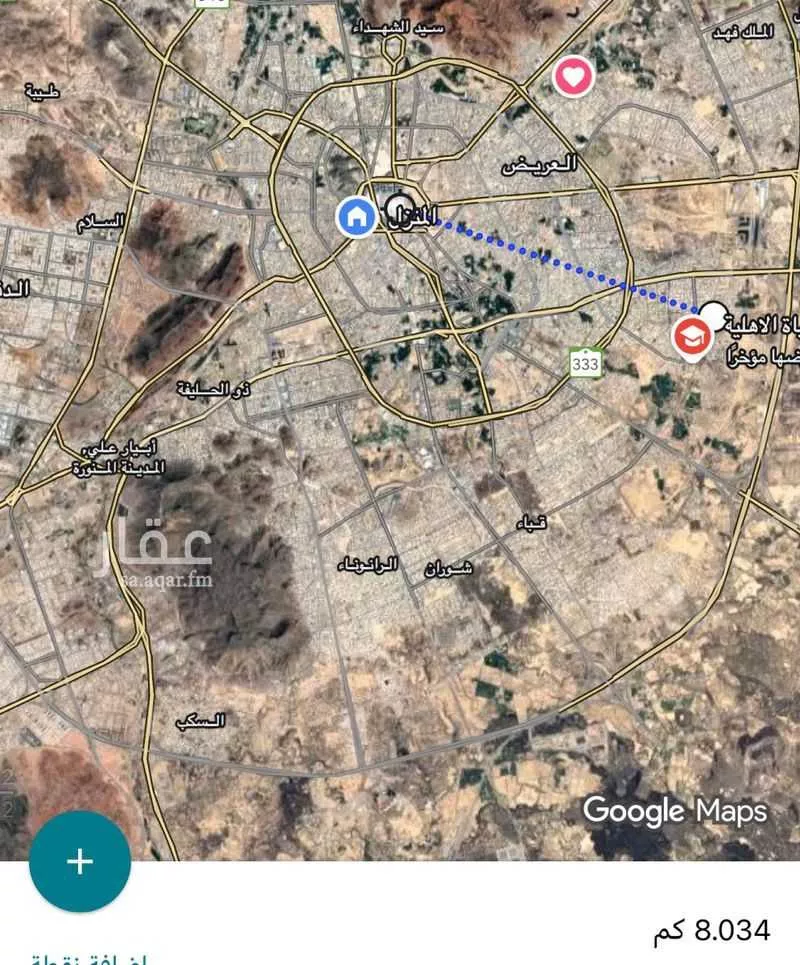 627 sqm land in Ayn Al Khayf 4