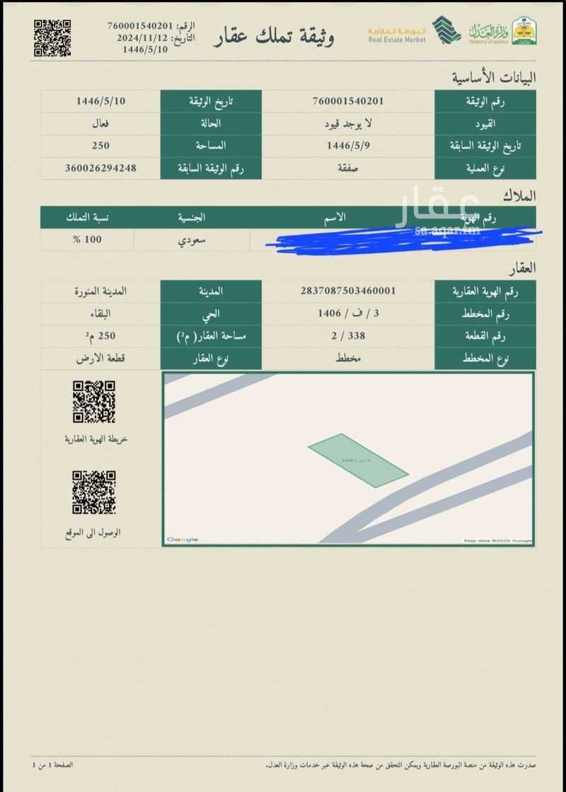 land in Al Balqaa, Madinah 2