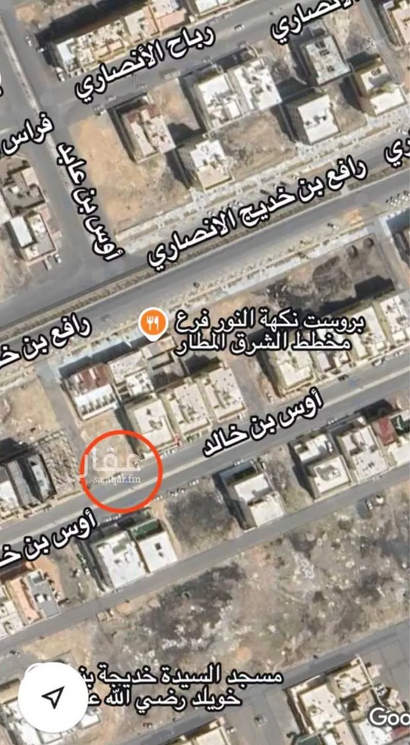 600 sqm land in King Fahd 3