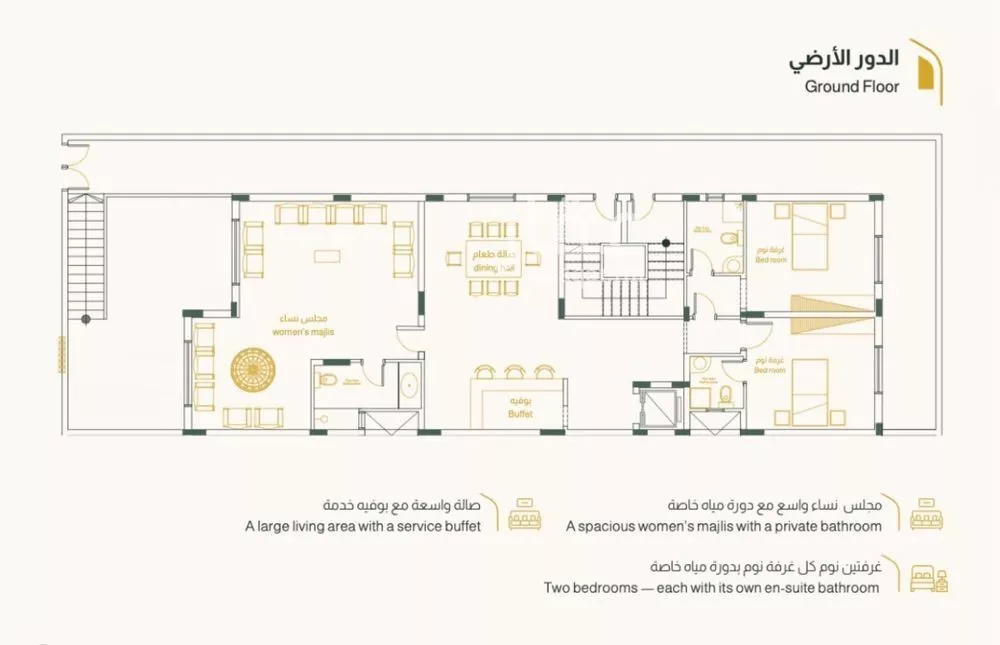7 bedroom villa in Al Qiblatayn 2