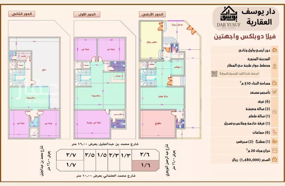 فيلا 6 غرف في المطار 20