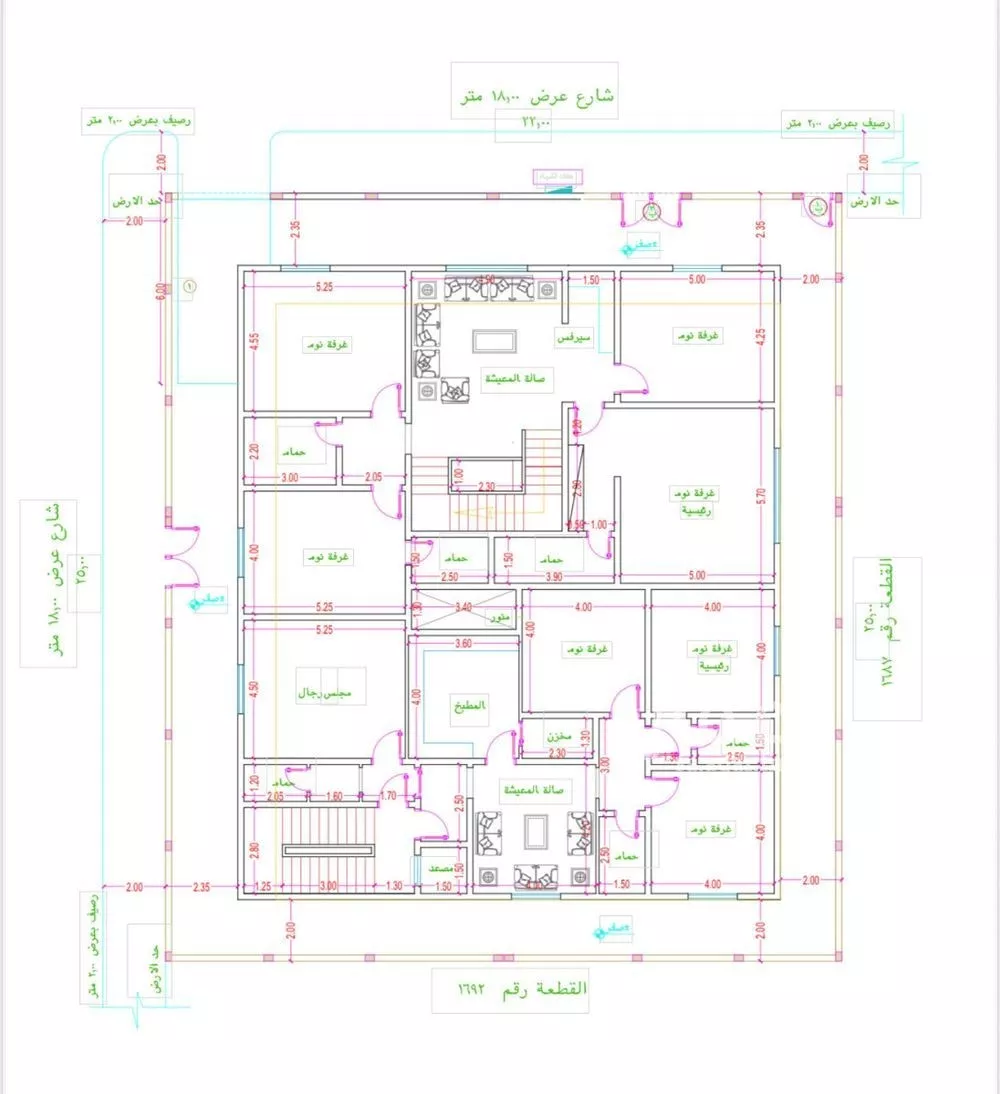 8 bedroom apartment in King Fahd 3