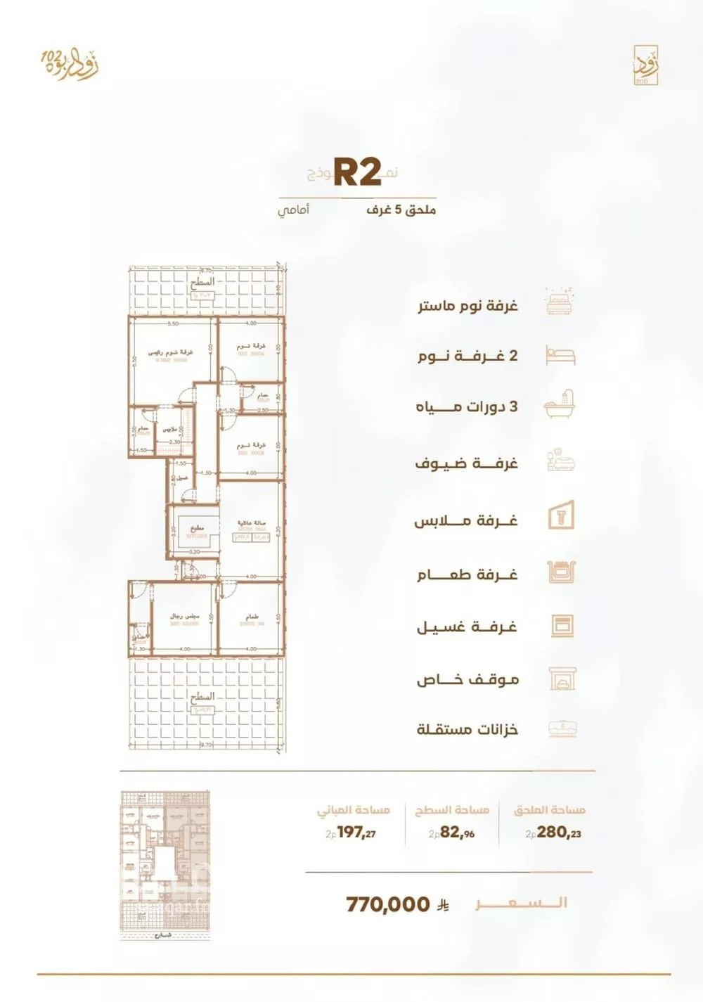 3 bedroom apartment in Al Rabwa, Jeddah 7