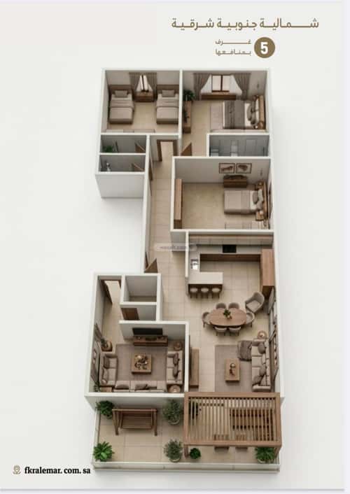 4 bedroom apartment in Al Naeem, Jeddah 8