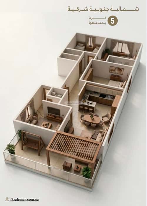 4 bedroom apartment in Al Naeem, Jeddah 6