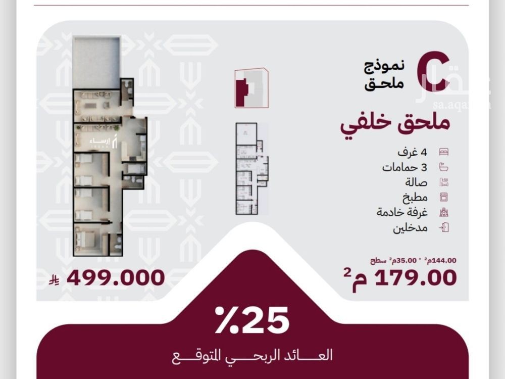 3 bedroom apartment in Ar Rayan, Jeddah 7