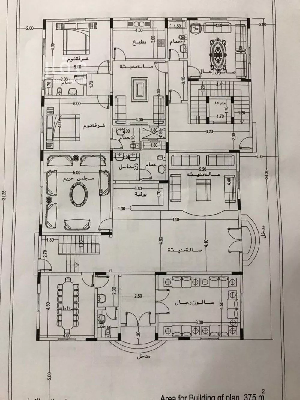 عمارة 625 م² في جدة 10