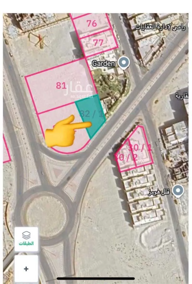 761 sqm land in Al Bahr 3