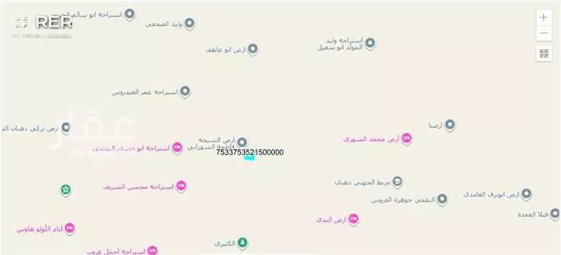 أرض 868 م² في الدرة 4