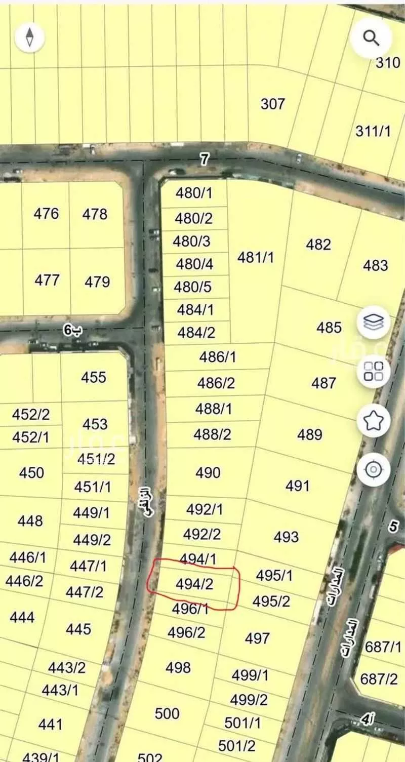 507 sqm land in Al Lulu 2