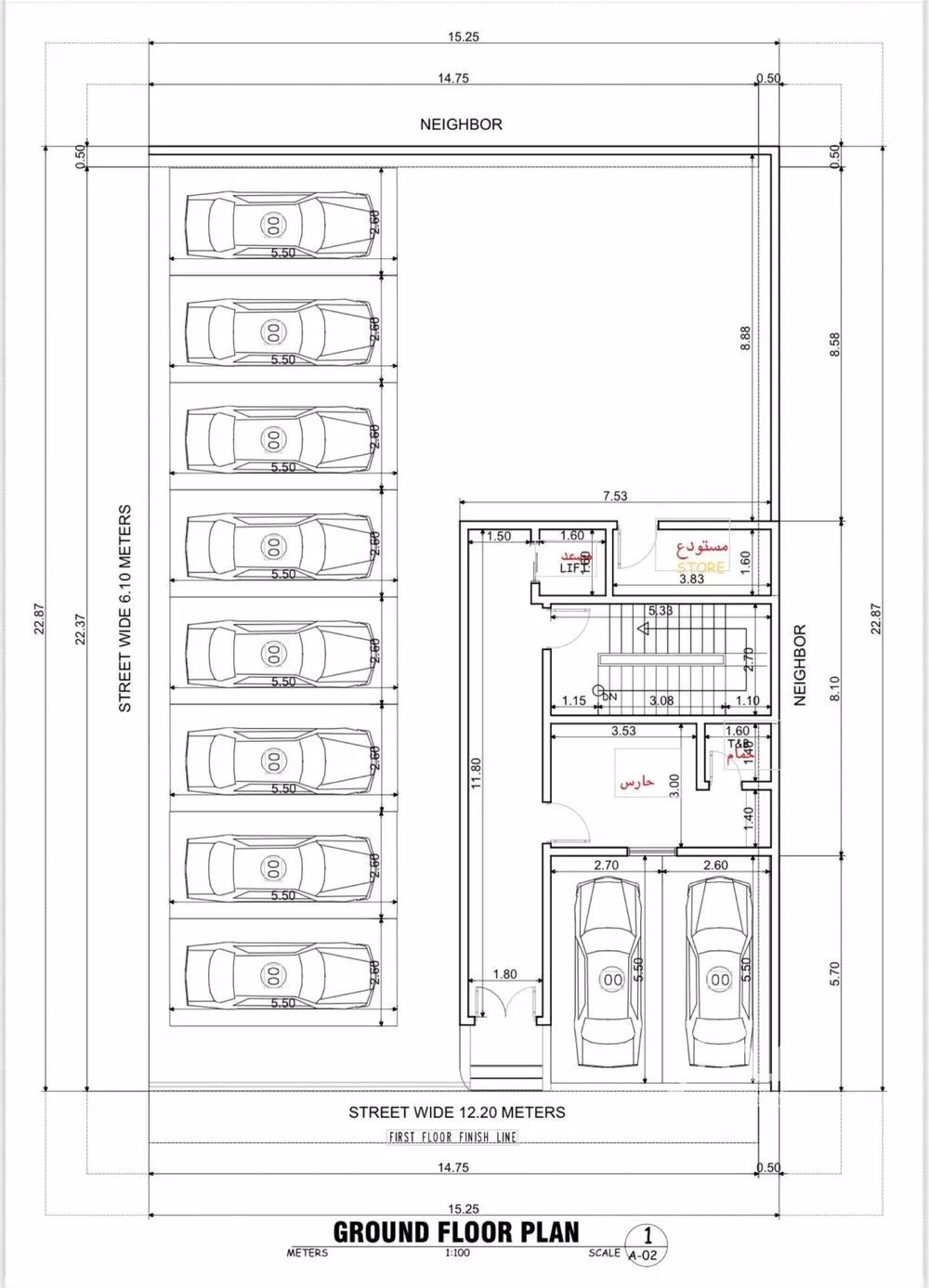 348 sqm building in Madinat Al Umal 3