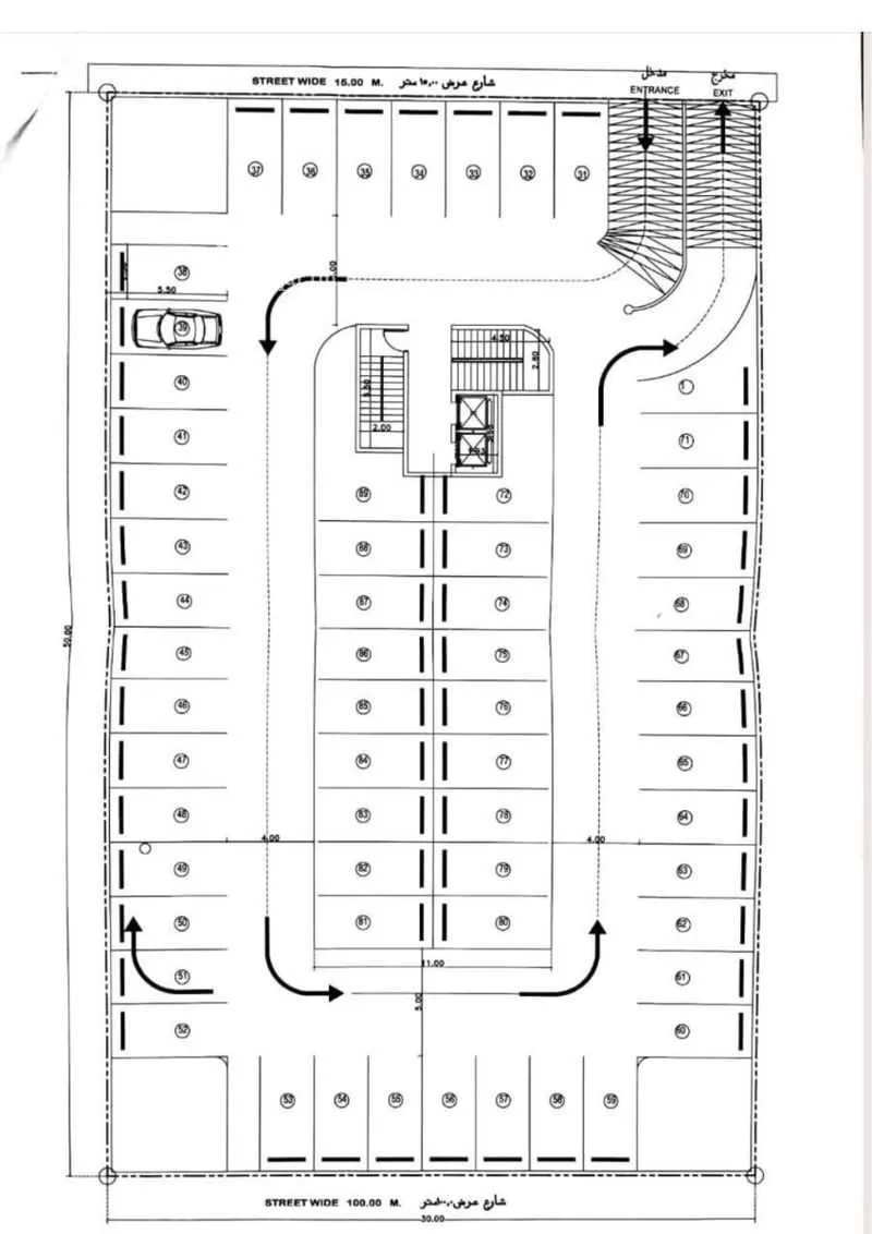 1500 sqm building in Al Hamra 5