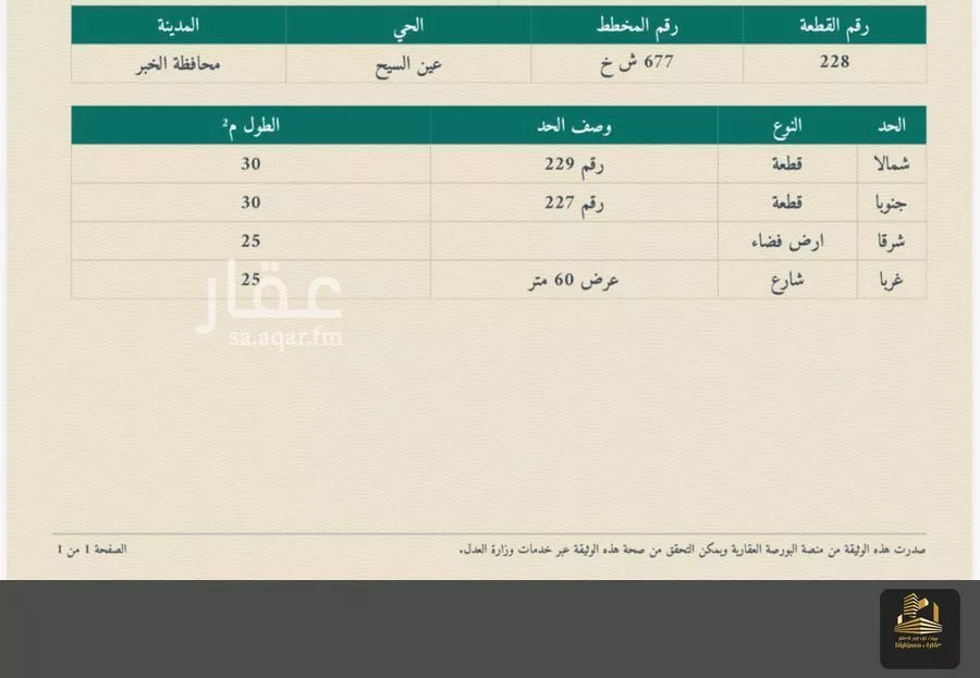 750 sqm land in Al Buhairah 4