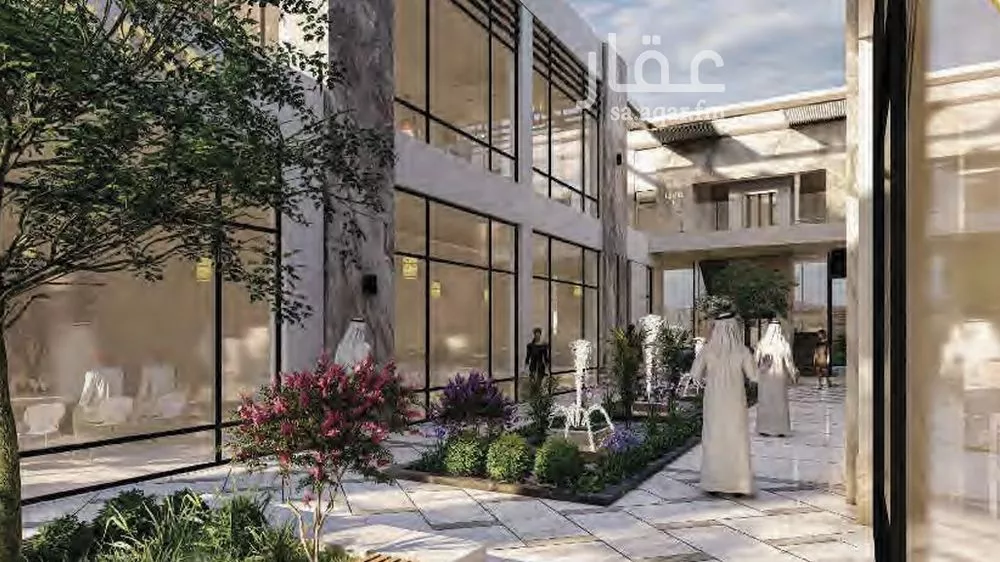 107 sqm shop in Al Malqa 4