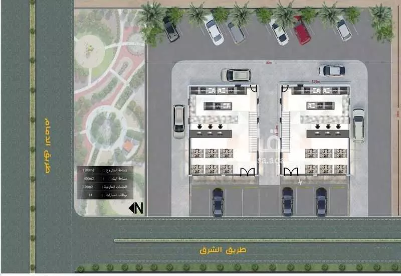 محل 600 م² في الجنادرية 3