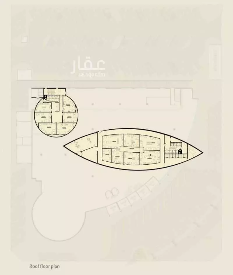 محل 5600 م² في الروابي 7