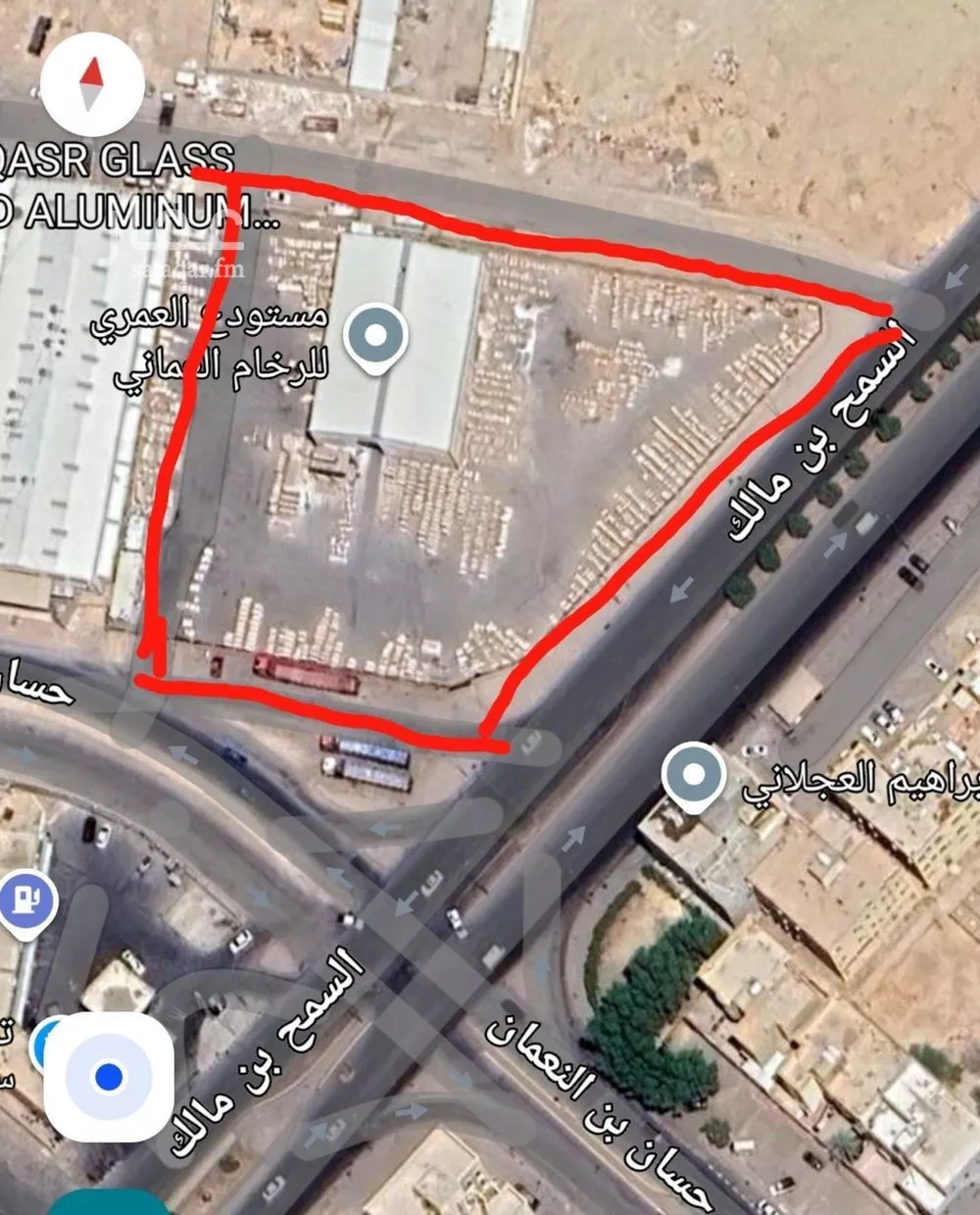 أرض 7804 م² في الدفاع 2