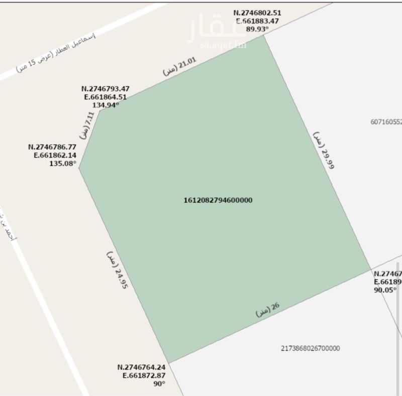 1 bedroom land in Al Qairawan, Riyadh 2